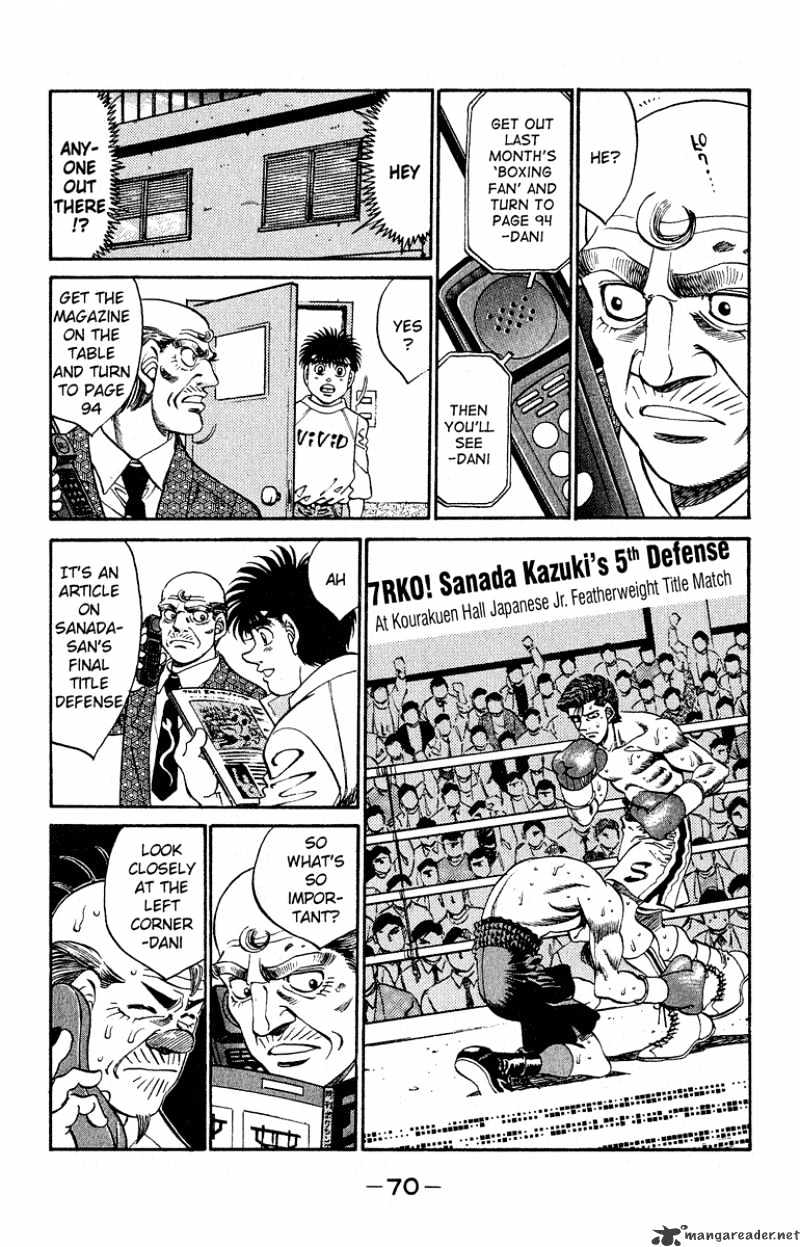 Hajime no Ippo: Fighting Spirit, Chapter 291 image 06